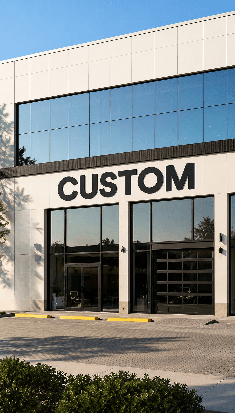 Custom facility exterior